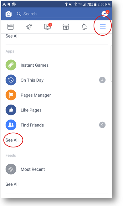 facebook free wifi locator on smartphone