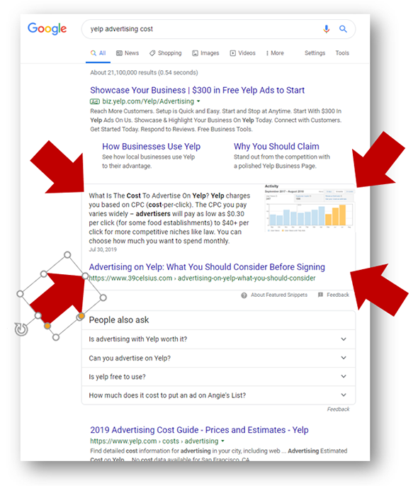 Google Featured Snippet - Position Zero
