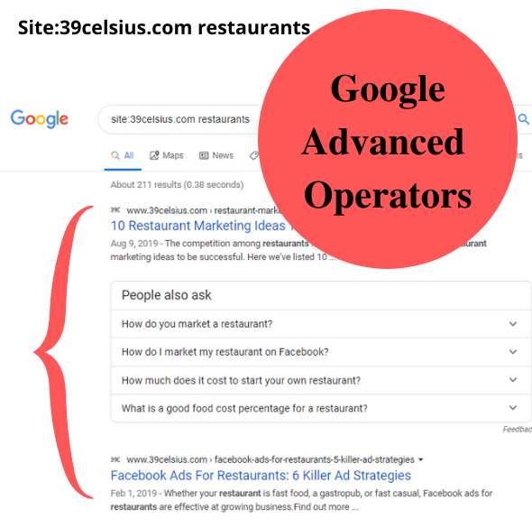 Google Advanced Operator