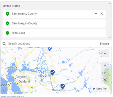 geographic targeting facebook ads