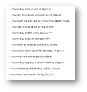 more buying a house questions in google