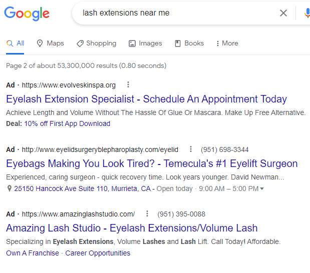 lash extensions near me Google Search