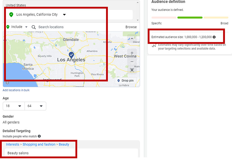 number of people interested in beauty salons in LA number of people interested in beauty salons in LA