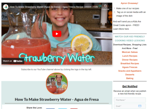 embedded youtube videos