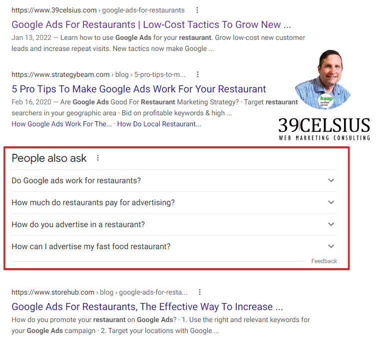 People Also Ask Feature Showing in Google SERP People Also Ask Feature Showing in Google SERP