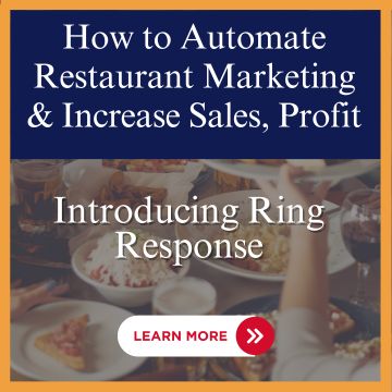 Ring Response Restaurant Marketing Automation