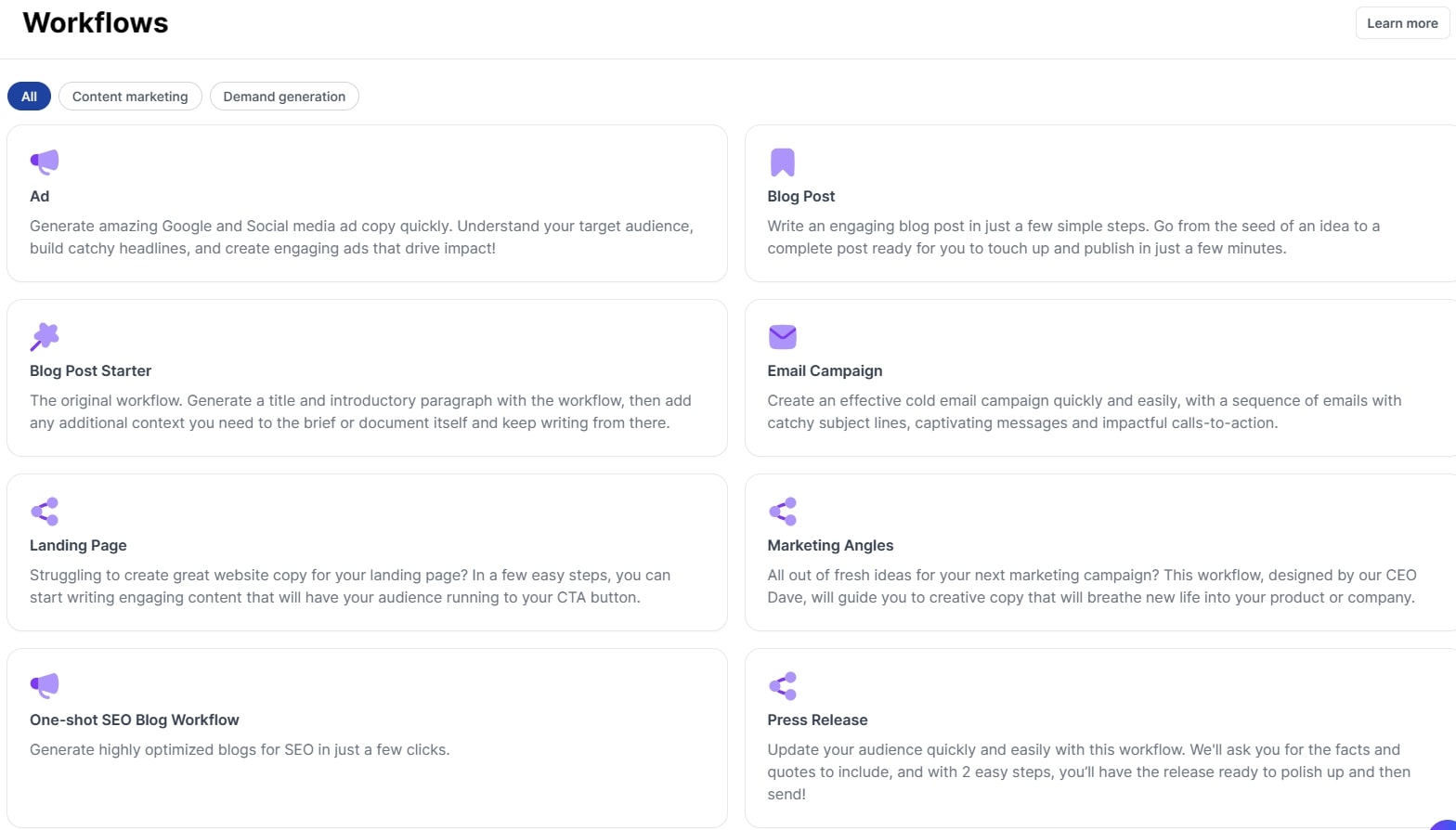 AI Content Marketing Workflow