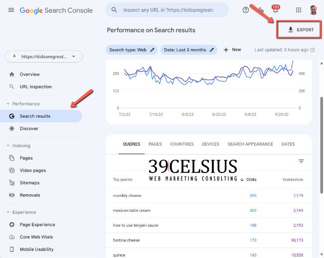 Using Google Search Console for SEO - Finding Pages on Page 2