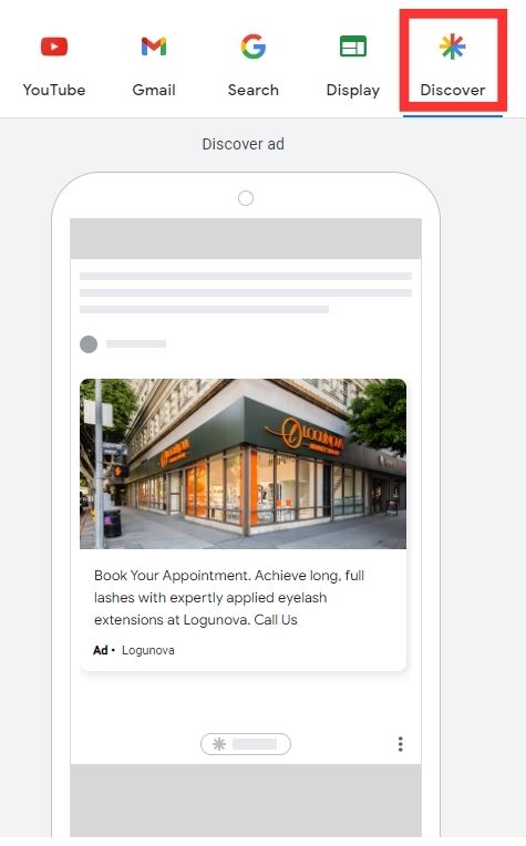 Performance Max Ad in Google Discover Performance Max Ad in Google Discover