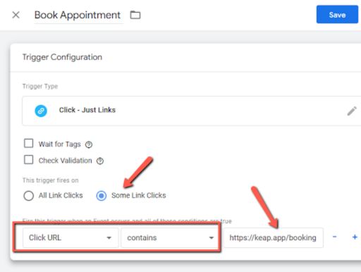 Google Tag Manager - Trigger Configuring