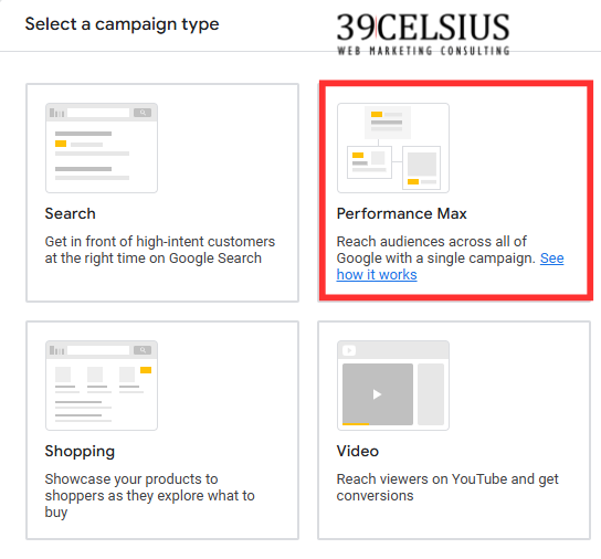 Google Ads - Performance Max Google Ads - Performance Max