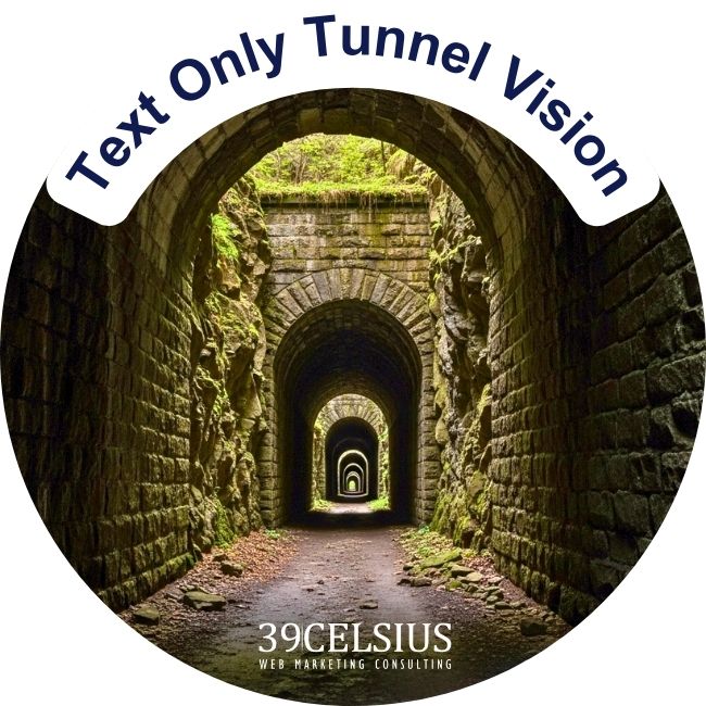 Text Only Tunnel Vision