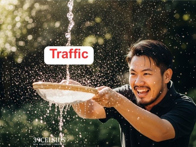 Trying to Catch Water With Sieve - Your Website Traffic WIth No Lead Magnet